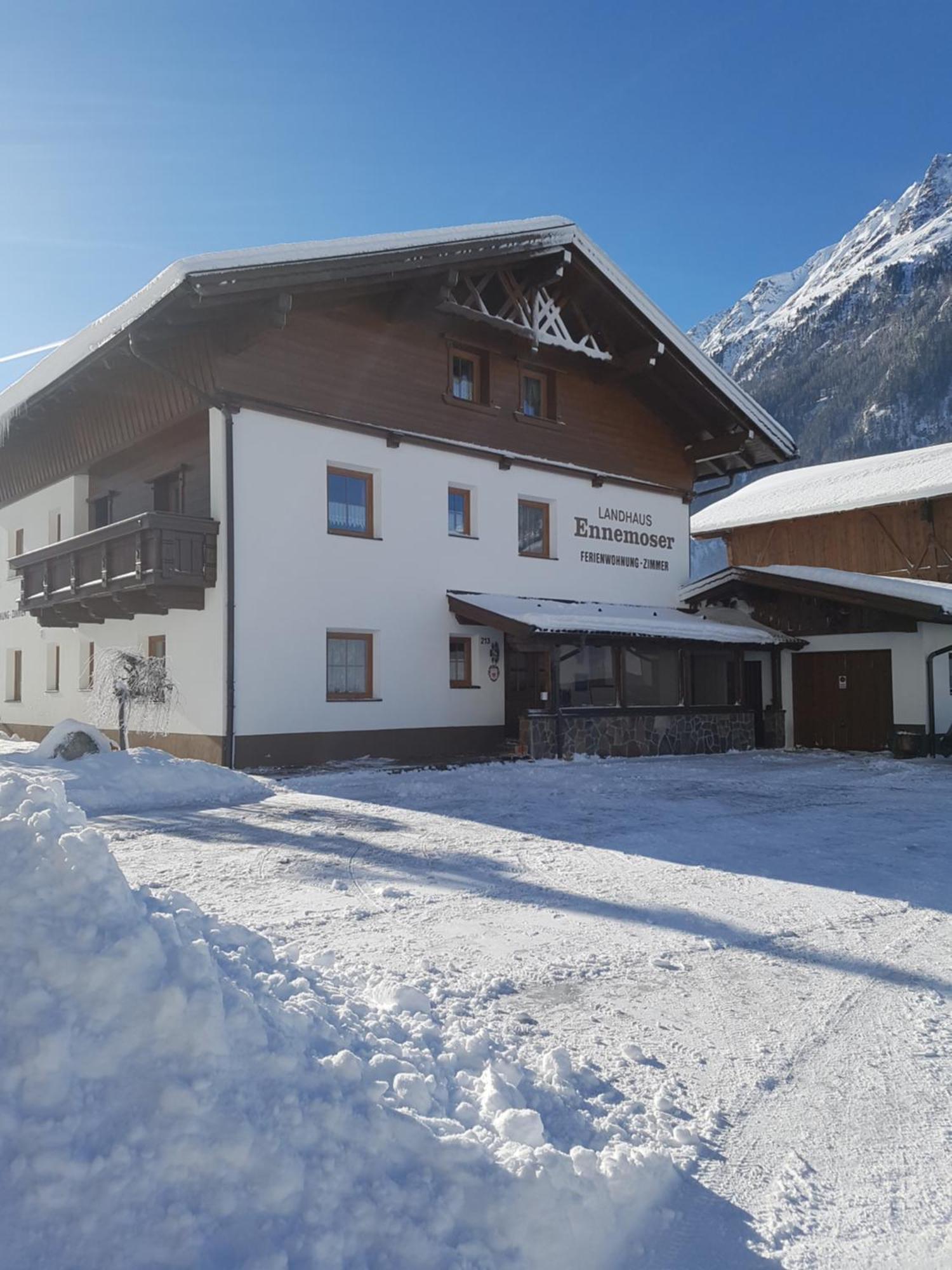 Landhaus Ennemoser Längenfeld Exterior foto